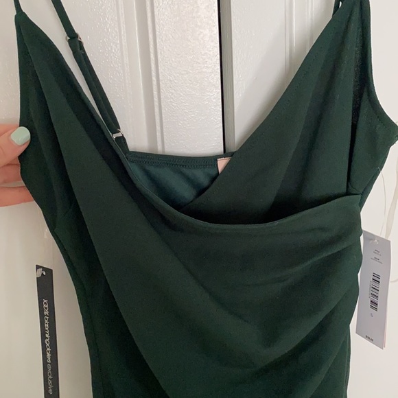 Sunset + Spring | Green short dress size small - Picture 2 of 3